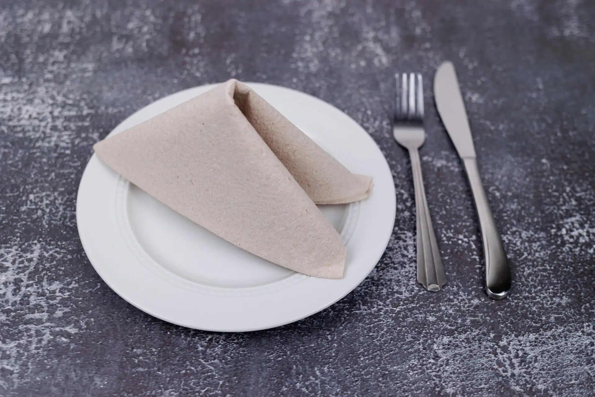 16"x16" Natural DRC Flat Pack Napkin 1000ct SKU 50101