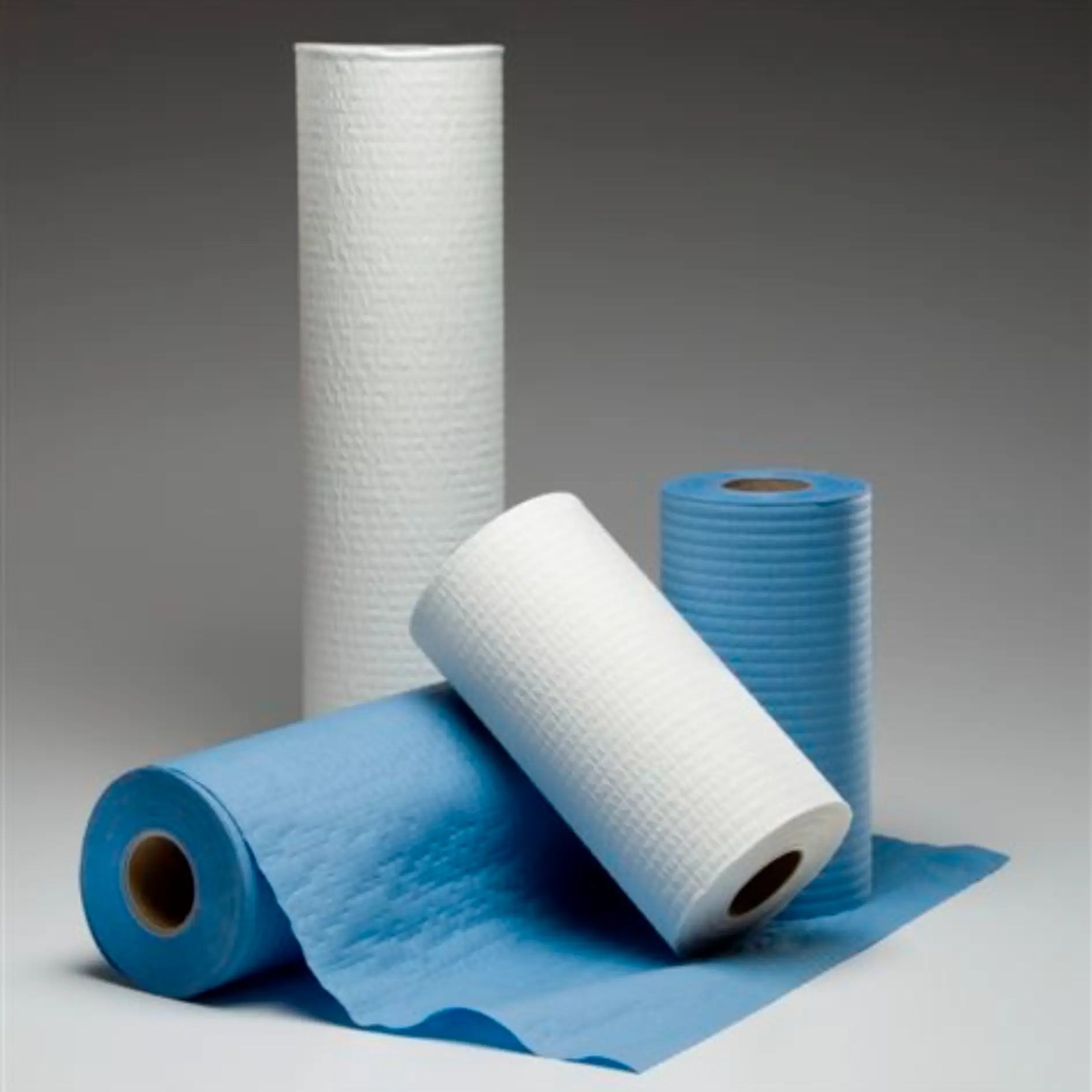 9.75"x275' Blue 4-ply Scrim ROR 6 Rolls SKU 34301
