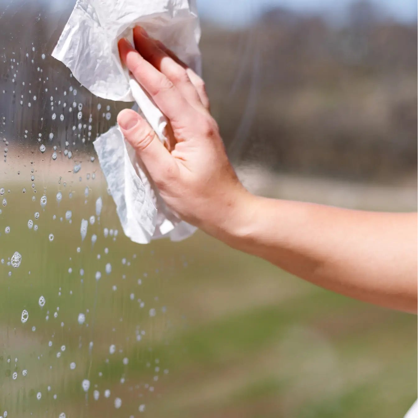 12"x13" White 4-ply Scrim DG1500 Flat Pack (Dirt Gobbler) 1500ct SKU 34001