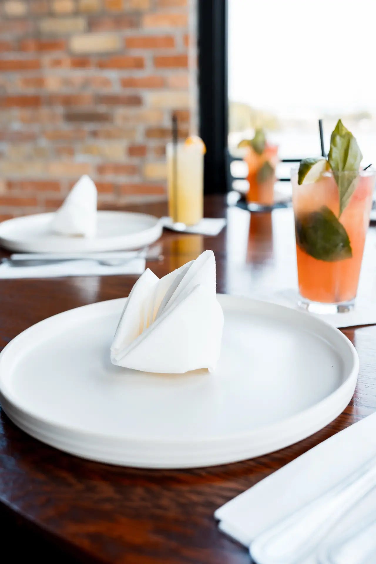 16"x16" White Airlaid Flat Pack Napkin 1000ct SKU 40029