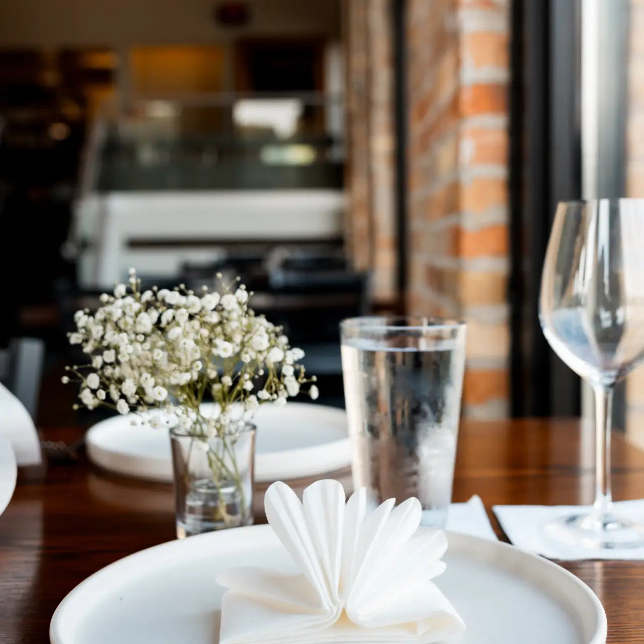 14"x14" White Airlaid Flat Pack Napkin 1000ct SKU 40020