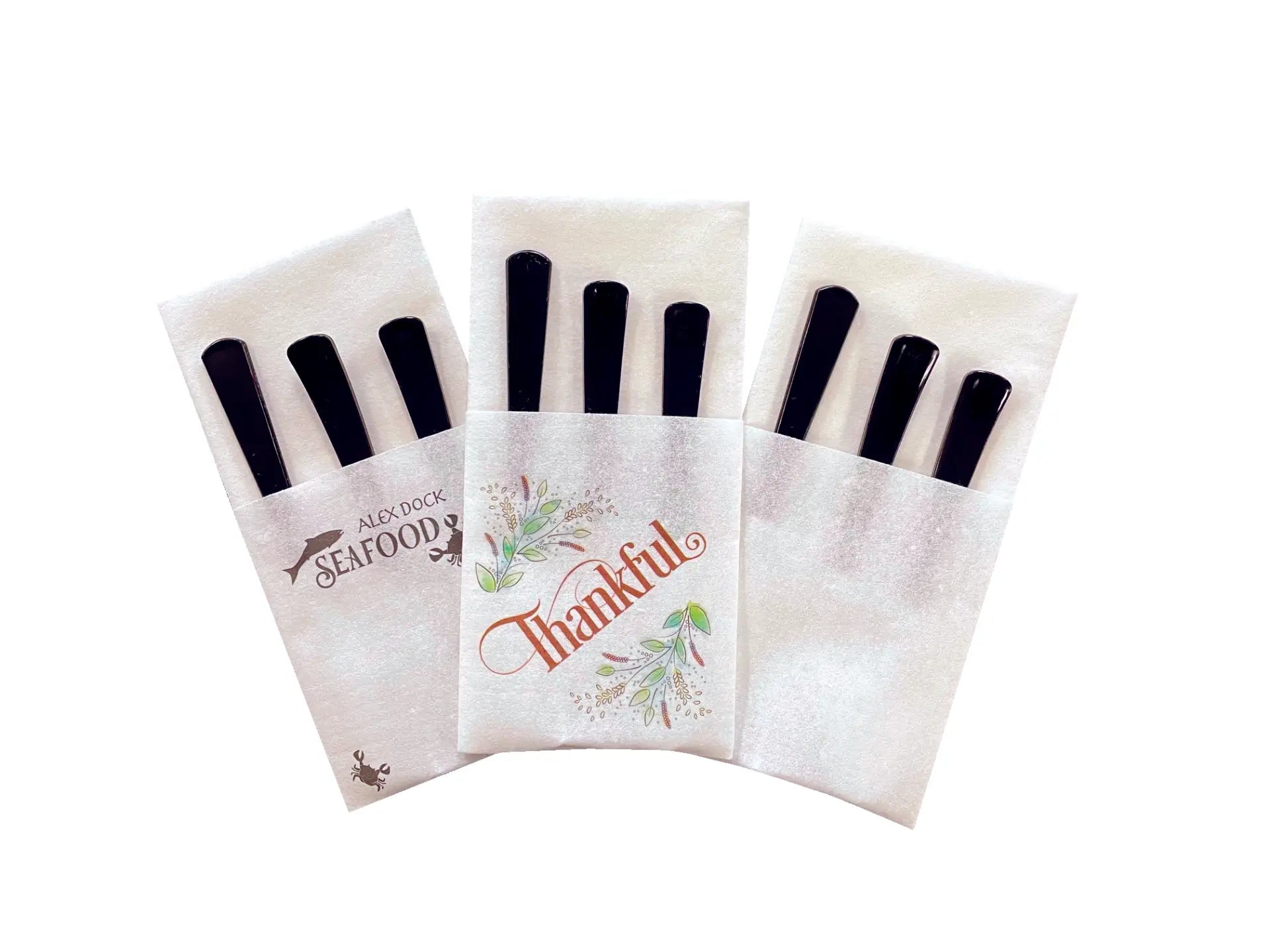 17"x17" 5” Pocket Fold White Airlaid Dinner Napkin 300ct SKU CP405