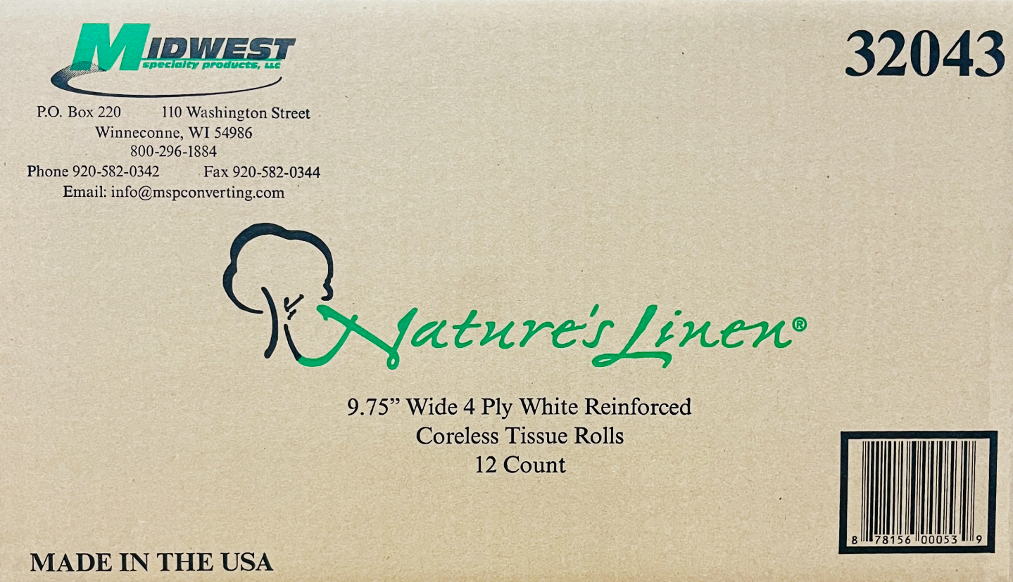 Continuous Roll Towels - CRT - 12ct SKU 32043