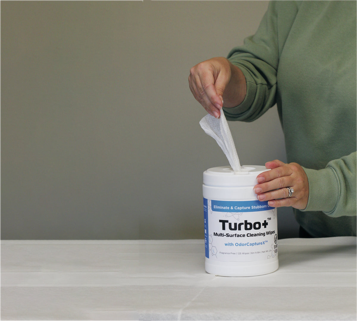 Turbo Multi-Surface Wipes – Odor & Cleaning