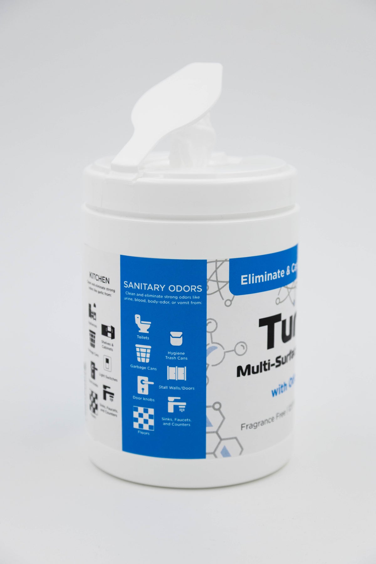 Turbo Multi-Surface Wipes – Odor & Cleaning